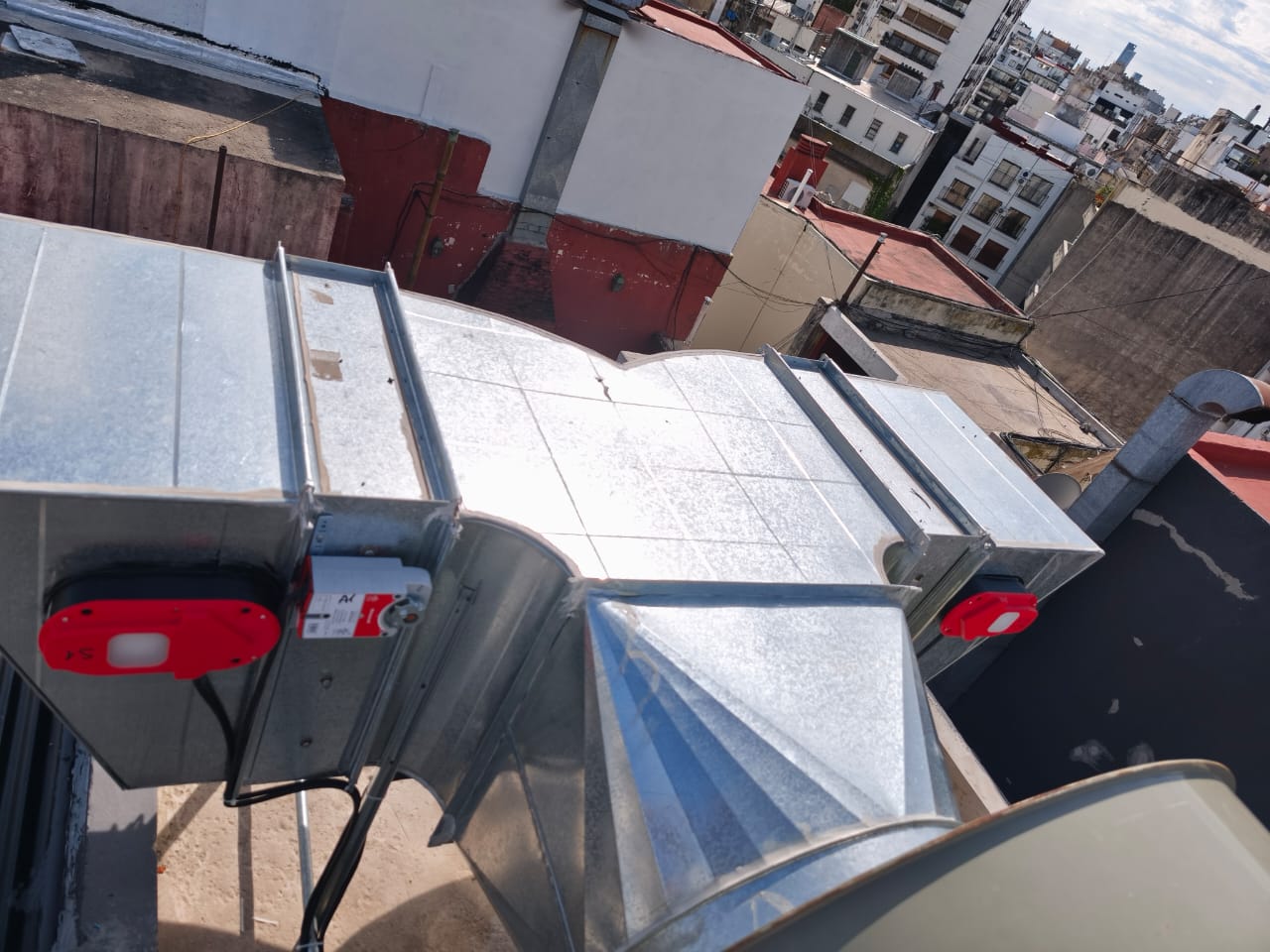 Presurización de Escaleras